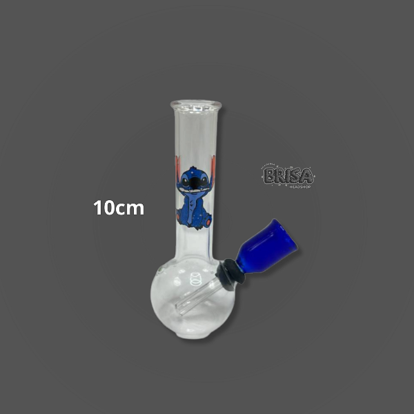 Mini Bong de Vidro - Stitch