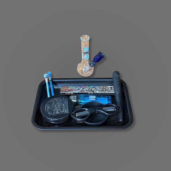 Kit Bandeja + Bong - Rick and Morty
