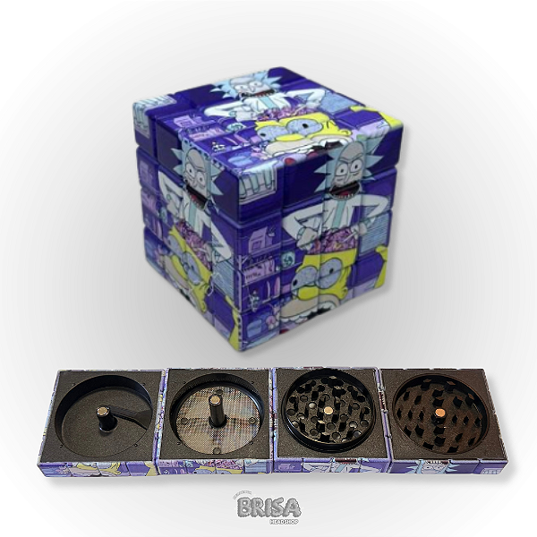 Dichavador Cubo Mágico Rick - 4 Partes