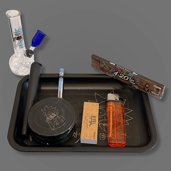 Kit Bandeja + Bong - Rick and Morty