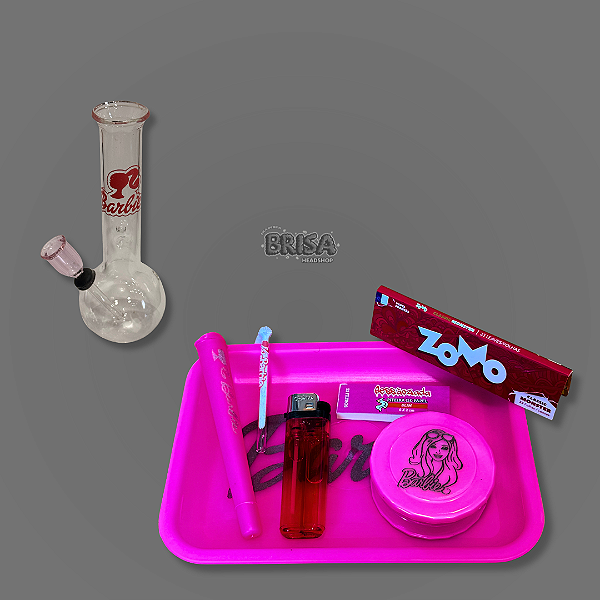 Kit Bandeja + Bong 10 cm - Barbie