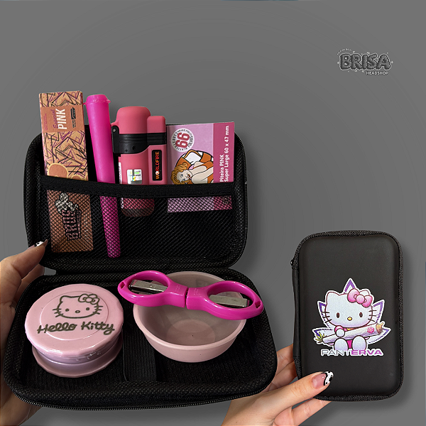 Kit Case Panterva Hello Kitty - Rosa