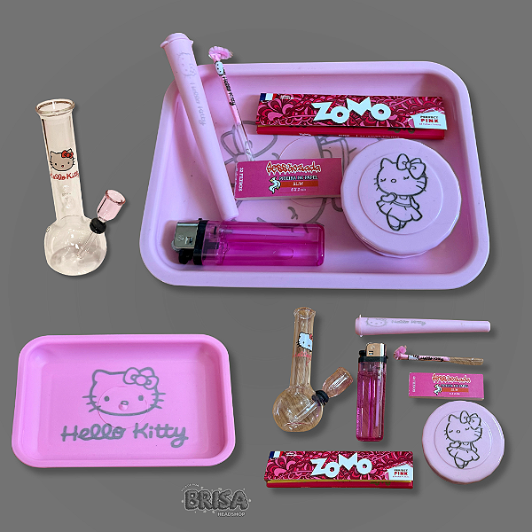 Kit Hello Kitty - Bandeja + Bong