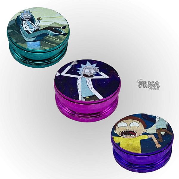 Dichavador de Plástico Metalic - Rick and Morty