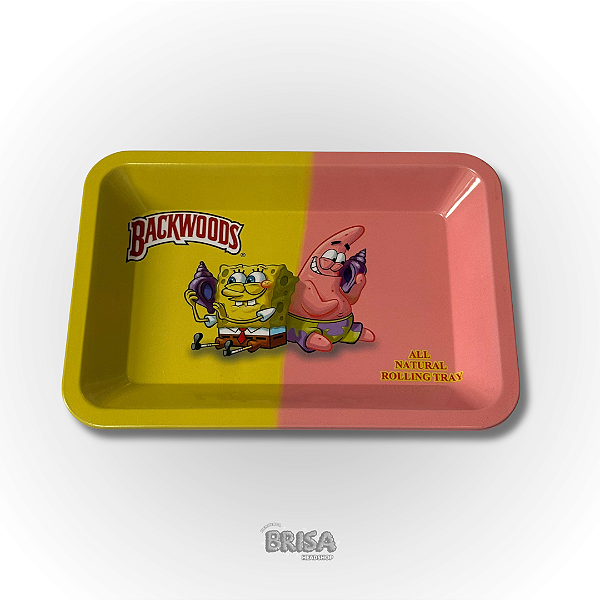 Bandeja de Metal 18x14 - Bob Esponja