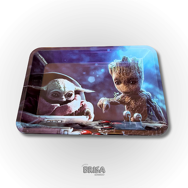 Bandeja de Metal 18x14 - Star Wars