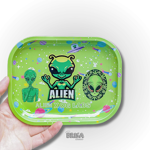 Bandeja de Metal 18x14 - Alien
