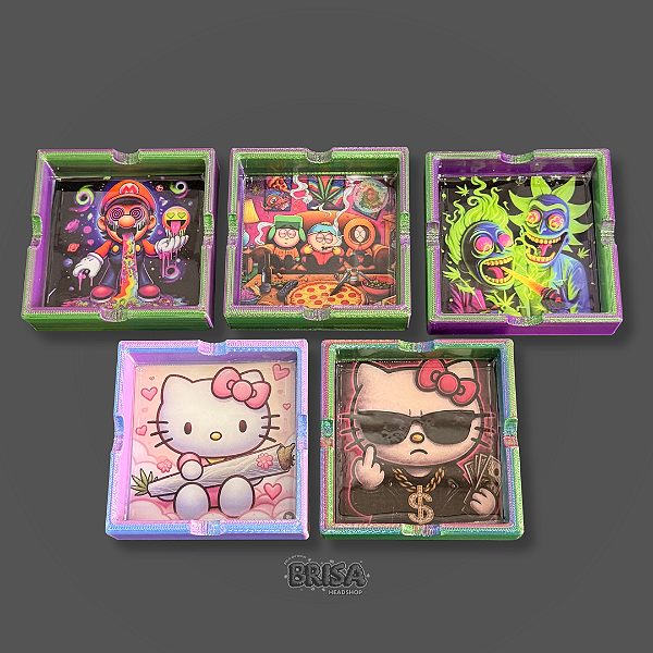 Cinzeiro 3D - Estampas