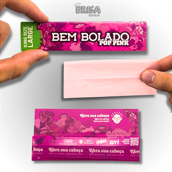 Seda Bem Bolado Pop Pink King Size Large