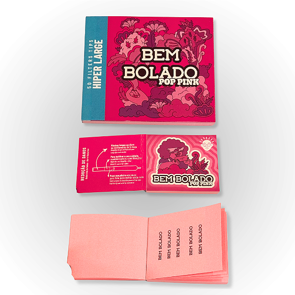 Piteira Bem Bolado Pop Pink Hiper Large