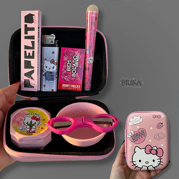 Kit Case Hello Kitty - Rosa