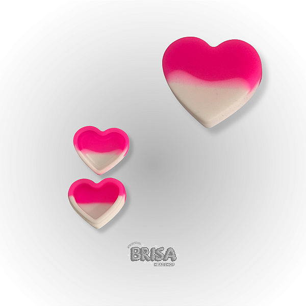 Slick de Silicone Coração - 2ml