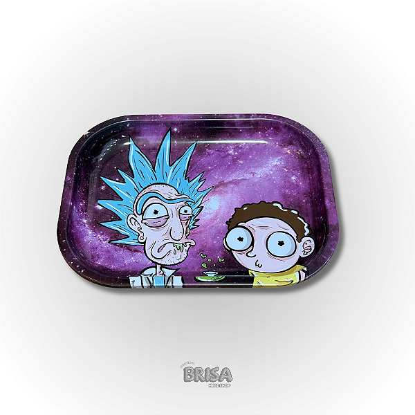 Bandeja de Metal 18x14 - Rick and Morty