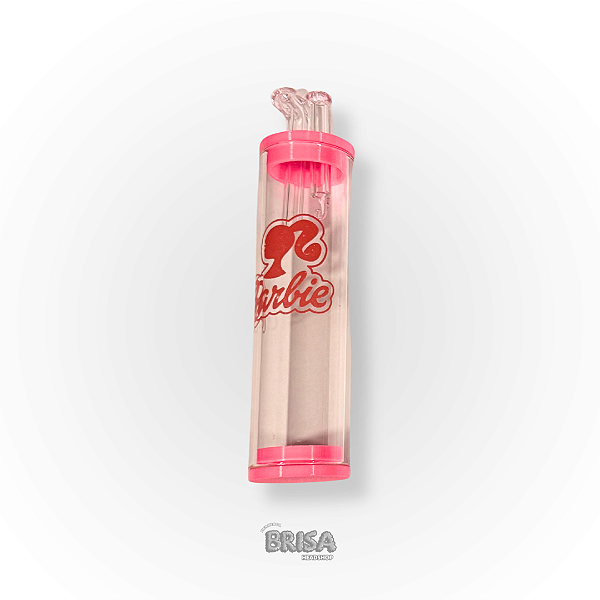 Bong de Hash de Vidro - Barbie