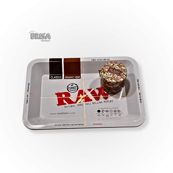 Bandeja + Dichavador de Metal - Raw