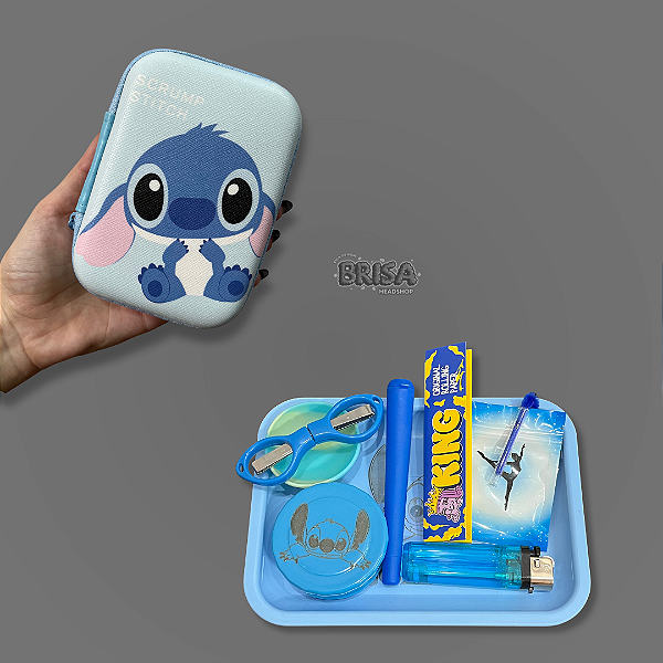 Kit Bandeja + Case - Stitch
