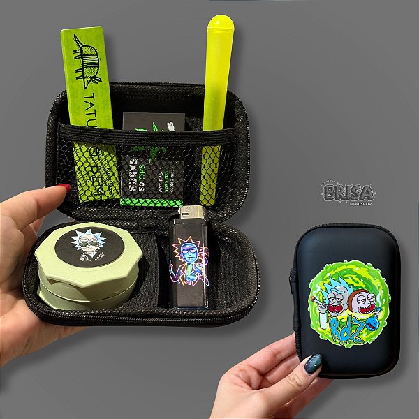 Kit Case RDZ - Rick e Morty