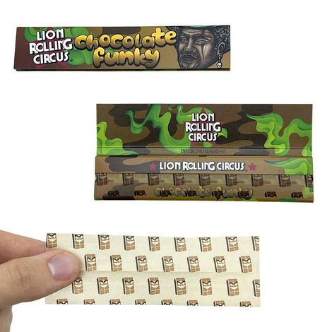 Seda de Sabor Lion Rolling Circus King Size Chocolate