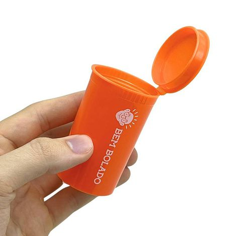 Pote Hermético Plástico Bem Bolado Pop
