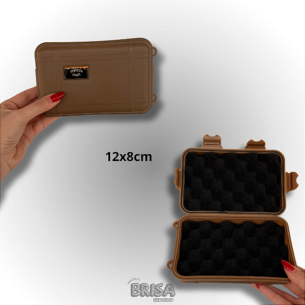 Case Meleca Melt Para Piteira de Vidro Pequena 12x8cm