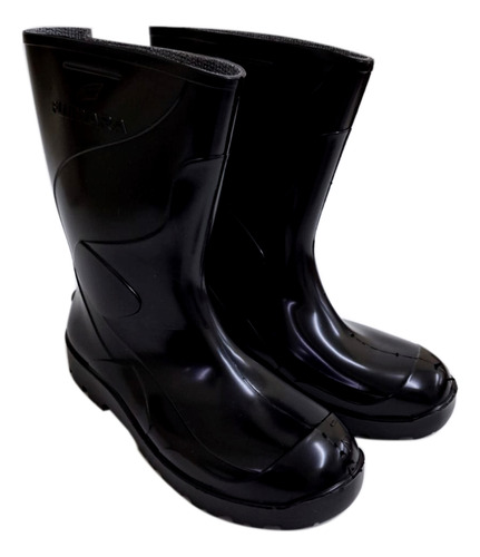 Bota de Segurança PVC Cano Médio Fujiwara 87FPC200