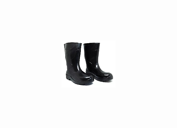 Bota de Segurança PVC Cano Médio Fujiwara 88FPC600