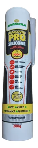 Brascoved Pro Silicone Transparente Brascola