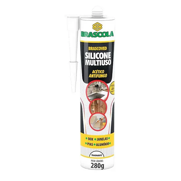 Brascoved Silicone Multiuso Branco Brascola