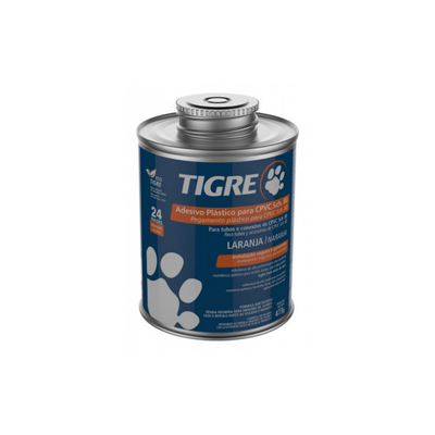 Cola a frio a base de resina PVC em lata com 473ml SCH.80