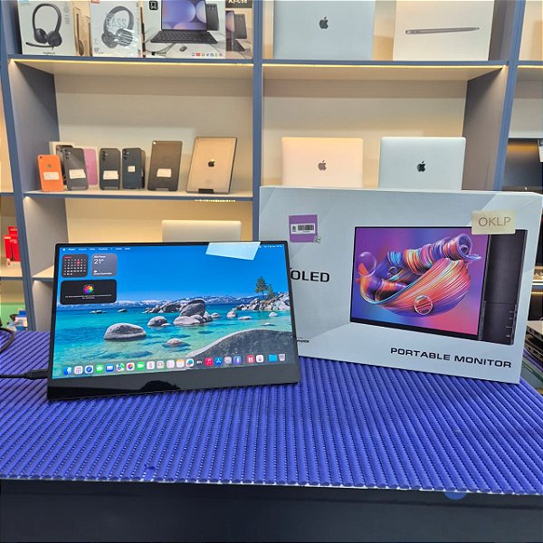 Monitor Portatil 13.3 Polegada 4K amoled 3840*2160p 400nit