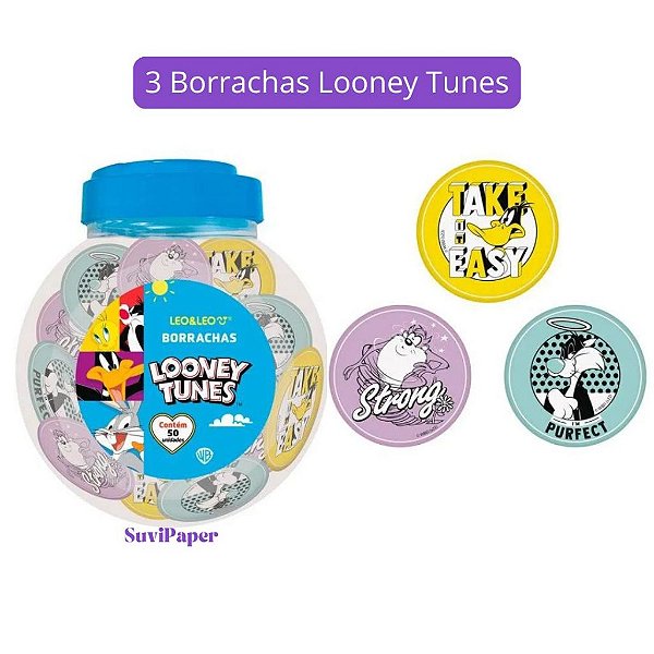 3 Borracha Looney Tunes Léo e Léo