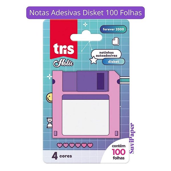 Notas Autoadesiva Pop Up Forever 2000 Disket Tris 100 Folhas