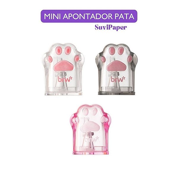 Mini Apontador Escolar Pata BRW