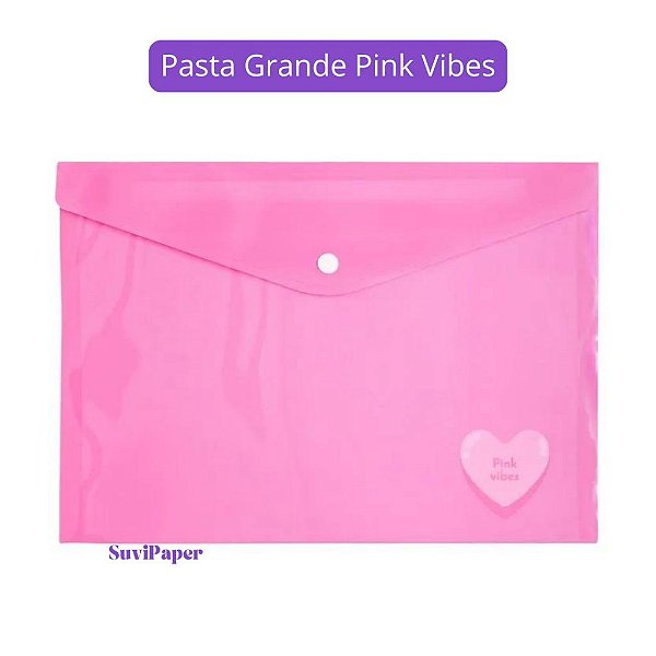 Pasta Organizadora A4 Pink Vibes Leonora