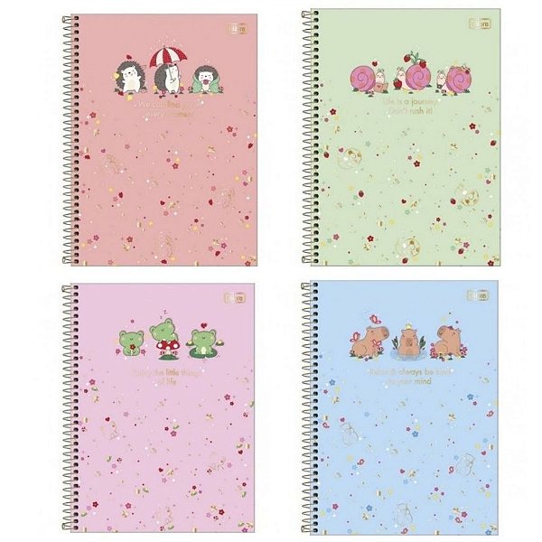 Caderno Univ. 10 Matérias Mellow 160 Folhas Tilibra