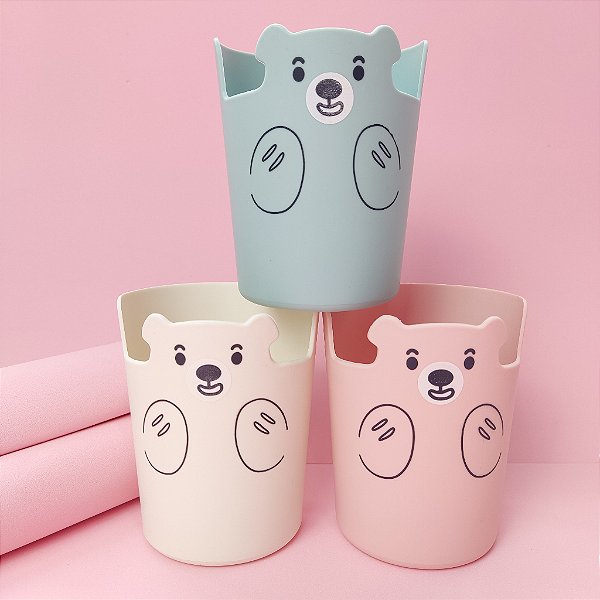 3 Organizadores Multiuso Ursos Com Suporte Para Celular