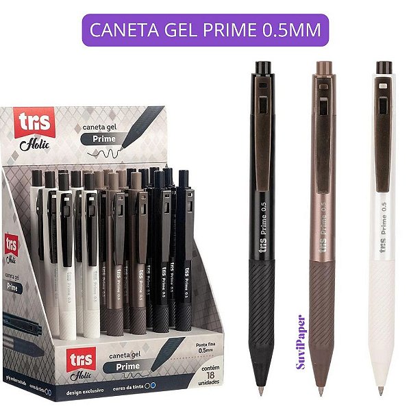 Caneta Gel Luxo 0.5mm Holic Prime Tris