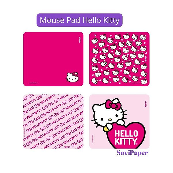 Mouse Pad Slim Letron Hello Kitty