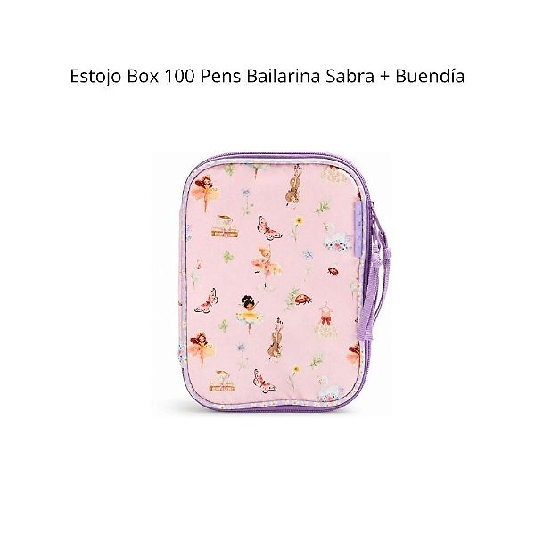 Estojo Box 100 Pens Bailarina Sabra + Buendía