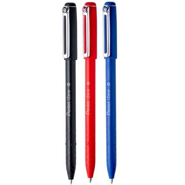 Trio Caneta Esferográfica IZee 0.7mm Pentel