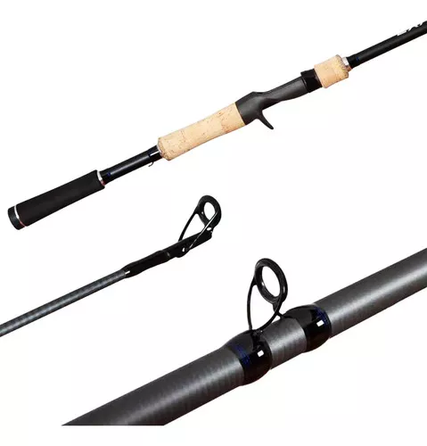 Vara p/ Carretilha Exage XAC72H - 7'2" - 12~30lbs - (2,18m) Inteiriça - Shimano