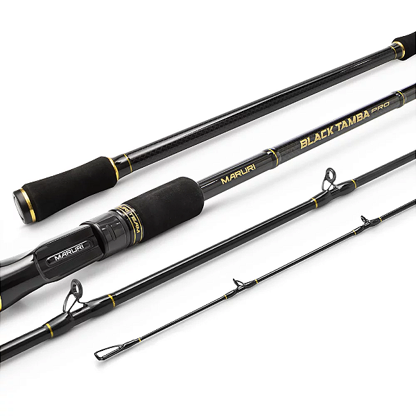 Vara p/ Carretilha Black Tamba PRO C802H - 30~60lbs - 8'0 (2,40m) - 2 Partes - Maruri