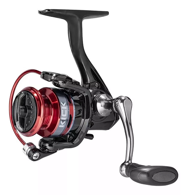 Molinete Ultralight Kick - Drag 4kg - Peso 147g - 4 Rol. - Vel. - 4.8:1 - Marine