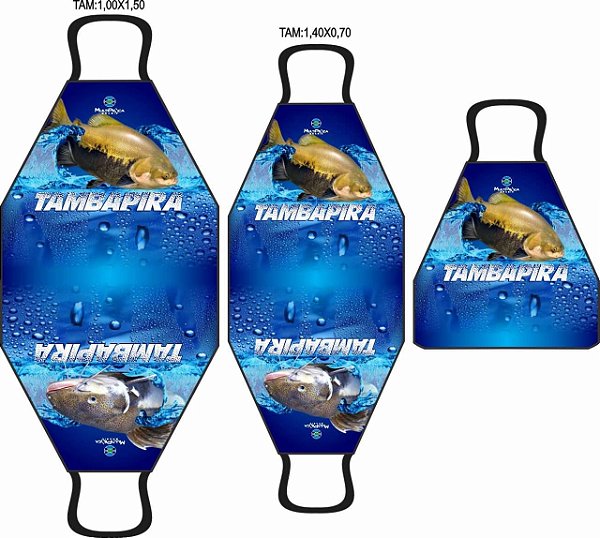 Tapete p/ Pesca Nylon Impermeável 1,50x90cm 300/600 - MultiPesca Brasil