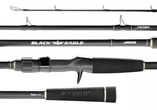 Vara p/ Carretilha Black Eagle - BLKE-C802H - 20-50lb - 2,44m - Marine