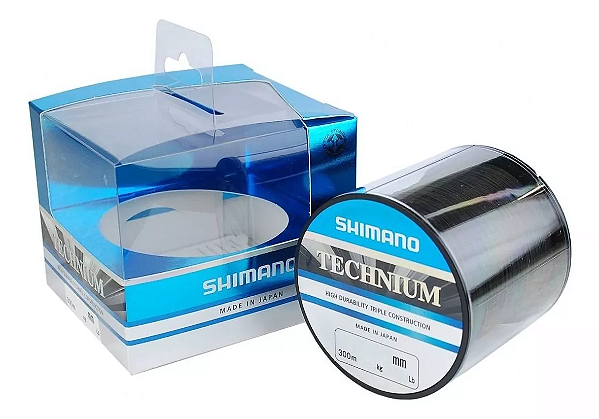 Linha Monofilamento Nylon Technium 300m - Shimano