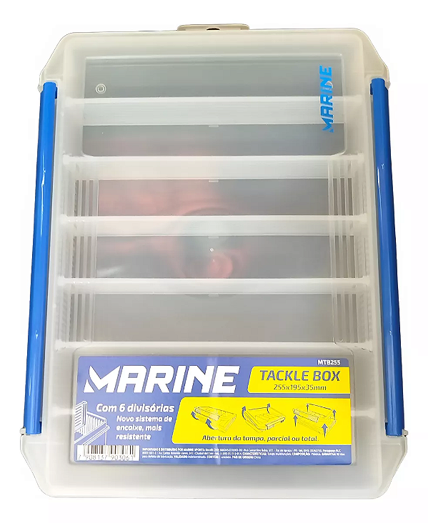 Caixa para Iscas Tackle Box - Marine Sports