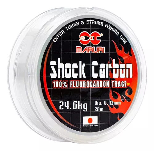 Linha Flourocarbon Shock Carbon - 20m - Maruri