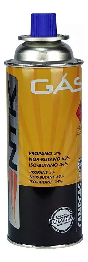 Cartucho Refil de Gás Butano p/ Fogareiro e Maçarico 227g Campgás - Nautika
