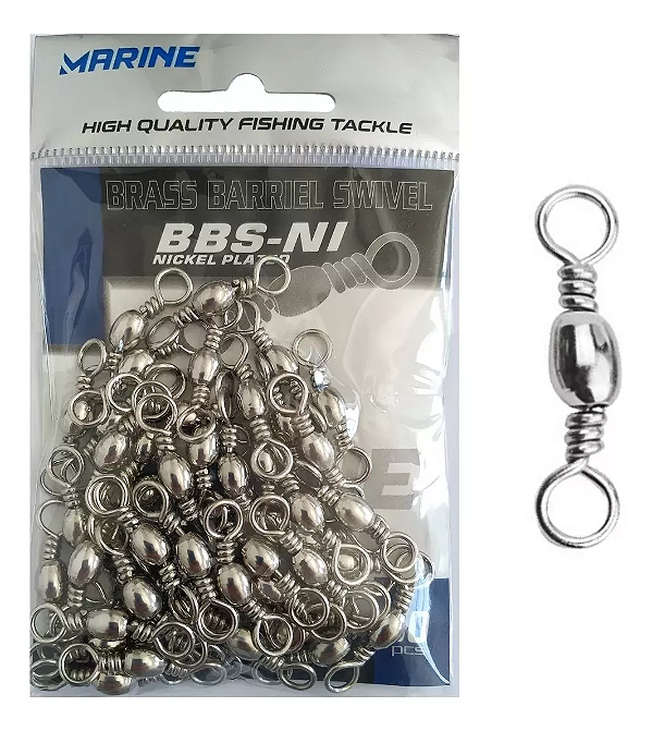 Girador Destorcedor BBS Níquel Marine